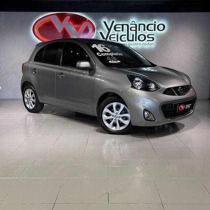 NISSAN MARCH 1.6 SL 16V FLEX 4P MANUAL